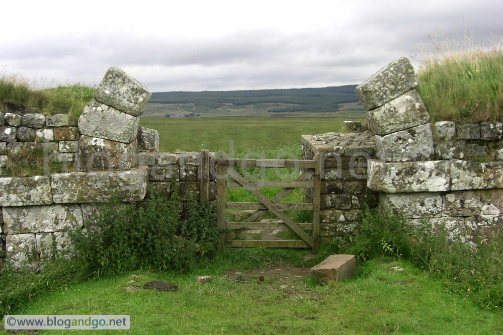 North gate of Milecastle 37